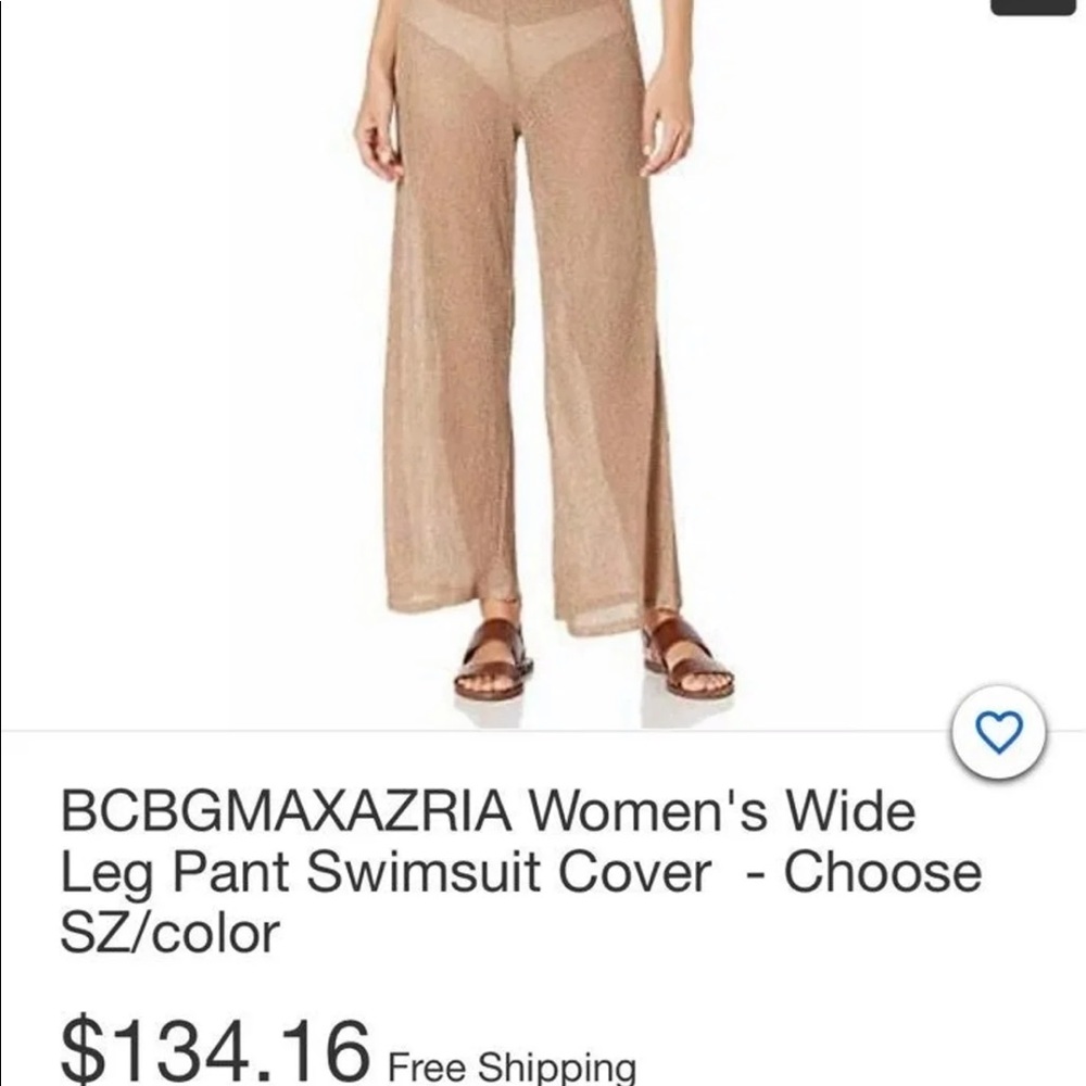COPY - BCBG Maxazria Swimsuit Cover Up Gold